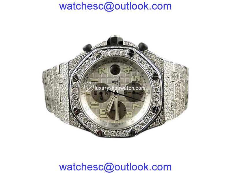 Audemars Piguet Royal Oak Offshore 23 Ct Diamond Watch Audemars Piguet