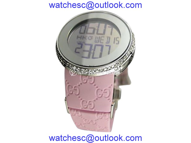 Gucci Diamond Watch 4.0 Ct Ya114404 Pink Womens Watch Gucci