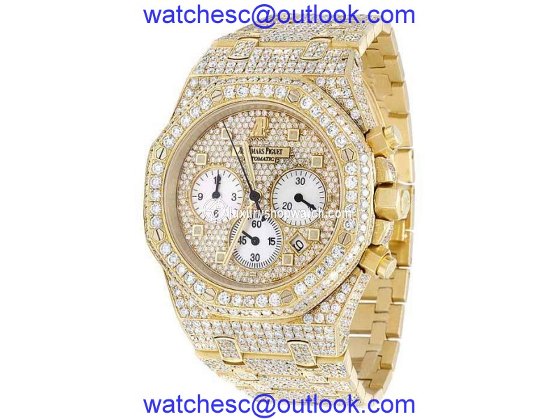 Audemars Piguet Royal Oak 18K Yellow Gold 41mm Mens Watch Audemars Piguet
