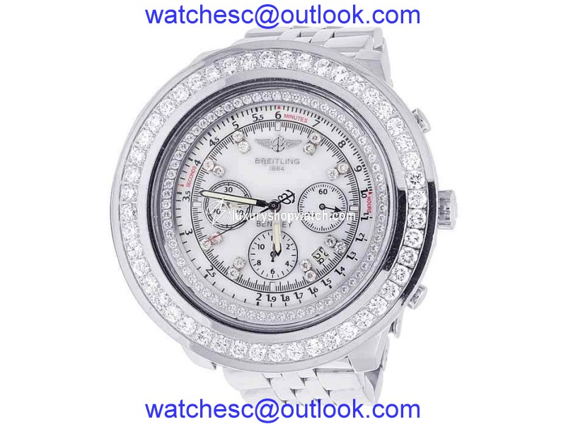 Bentley A25362 Stainless Steel 48mm Mens Watch Breitling