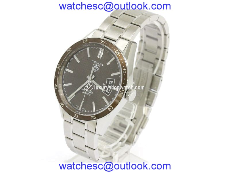 Tag Heuer Carrera Calibre 5 Stainless Steel Automatic 39mm Mens Watch Tag Heuer