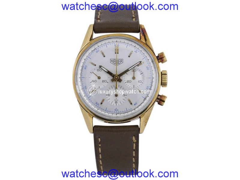 Tag Heuer Carrera CS3140 18K Yellow Gold 35mm Mens Watch Tag Heuer