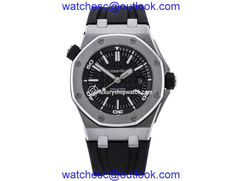 Audemars Piguet Royal Oak Offshore Diver 15703ST.OO.A002CA.01 Stainless Steel Automatic 42mm Mens Watch Audemars Piguet