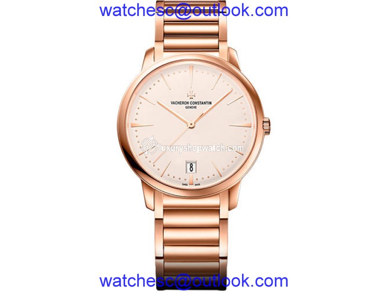 Vacheron Constantin Patrimony 4100U/110R-B180 18K Rose Gold with Opaline Dial 36mm Womens Watch Vacheron Constantin