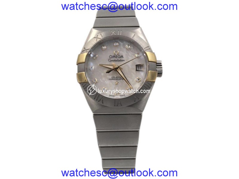 Omega Constellation 123.20.27.20.55.005 Stainless Steel with Mother Of Pearl Dial 27mm Womens Watch Omega