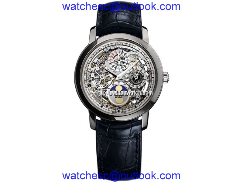 Vacheron Constantin Traditionnelle 43172/000P-9236 Platinum with Skeleton Dial 39mm Mens Watch Vacheron Constantin