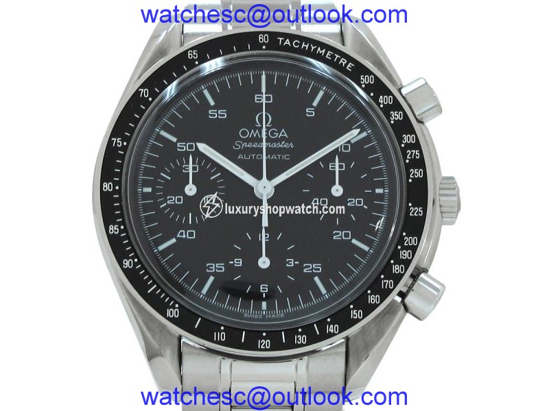 Omega Speedmaster 3510.50 Stainless Steel Black Dial Automatic 38mm Mens Watch Omega