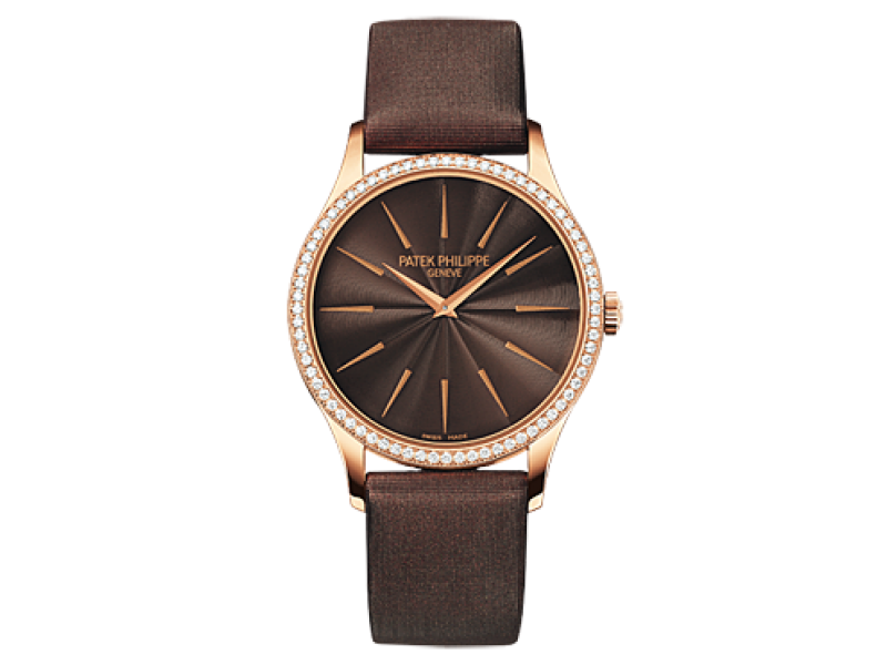 Patek Philippe 4897R 001 Rose Gold Ladies Calatrava Watch Patek Philippe