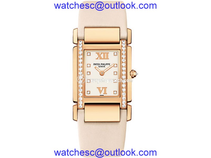 Patek Philippe 4920R 18K Rose Gold with Diamond 25mm Womens Watch Patek Philippe
