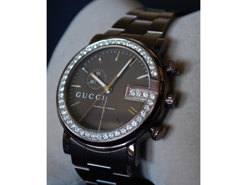 Gucci G Chrono Diamond Mens Watch Gucci