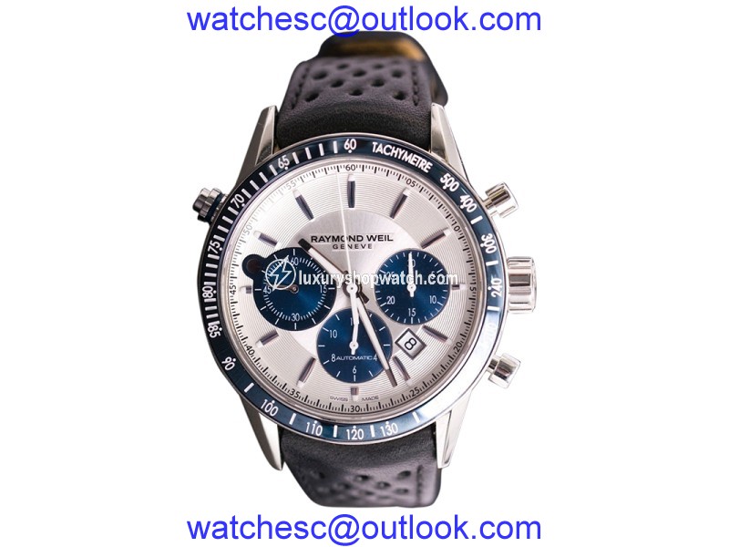 Raymond Weil Freelancer 7740-SC3-65521 Stainless Steel 43mm Automatic Mens Watch |