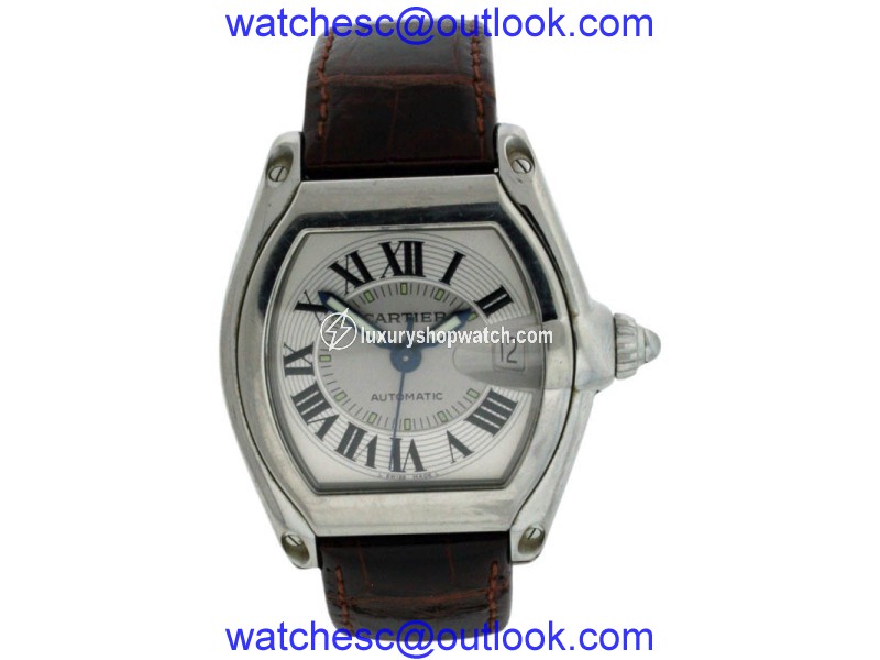 Cartier Roadster Stainless Steel & Leather 38mm x 43mm Watch Cartier