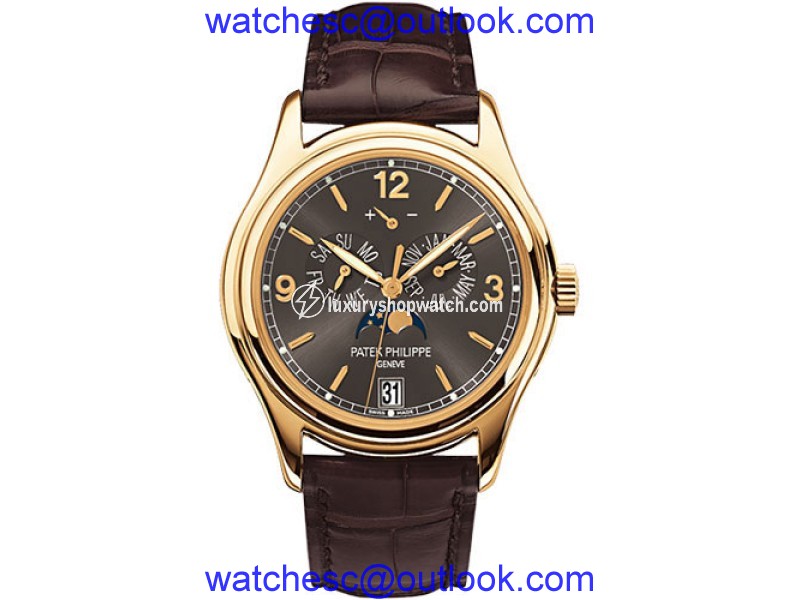 Patek Philippe Complications 5146J-010 18k Yellow Gold Mens 39mm Watch Patek Philippe