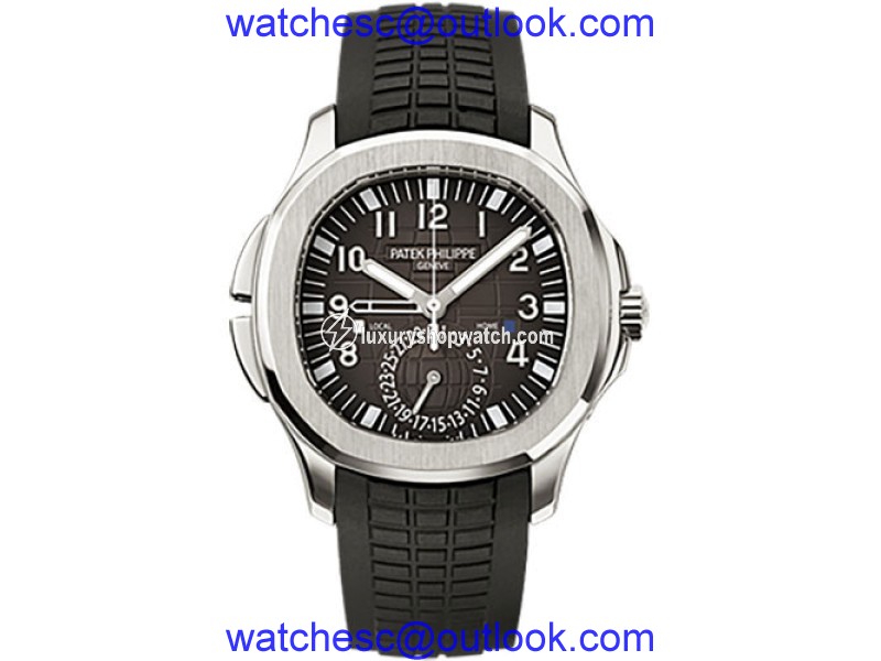 Patek Philippe Aquanaut 5164A-001 Stainless Steel / Rubber with Black Dial Automatic 40.8mm Mens Watch Patek Phillipe