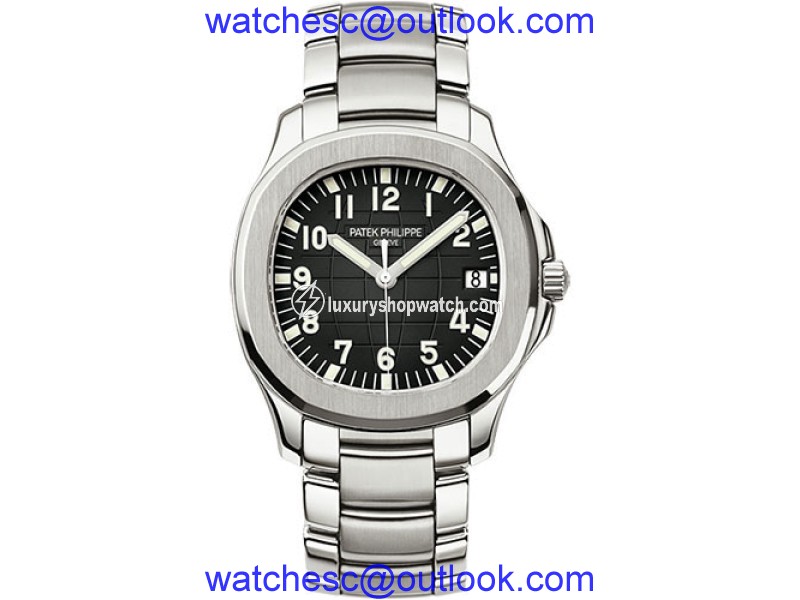 Patek Philippe Aquanaut 5167/1A Stainless Steel with Black Dial Automatic 40mm Mens Watch Patek Phillipe