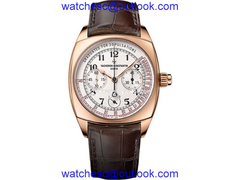Vacheron Constantin Harmony 5300S/000R-B124 18K Rose Gold with Silver Dial 42mm Mens Watch Vacheron Constantin