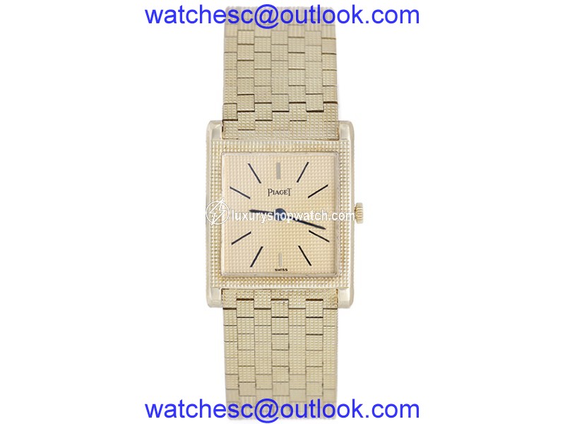 Piaget 18K Yellow Gold 23mm Mens Dress Watch| Piaget