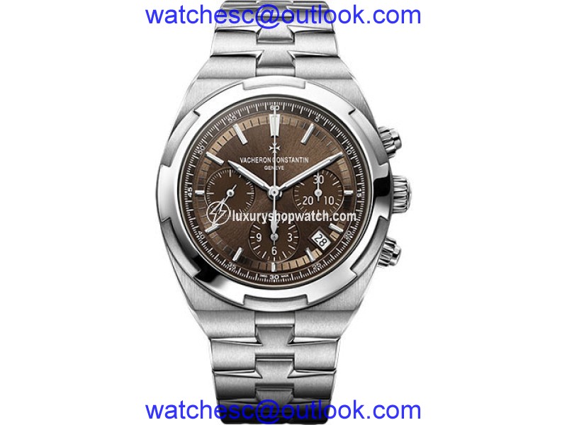 Vacheron Constantin Overseas Stainless Steel with Brown Dial 42.5mm Mens Watch Vacheron Constantin