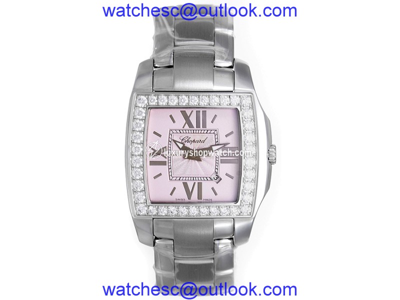 Chopard Two-O-Ten 138464-2007 Stainless Steel & White Gold Diamond 34mm Unisex Watch Chopard