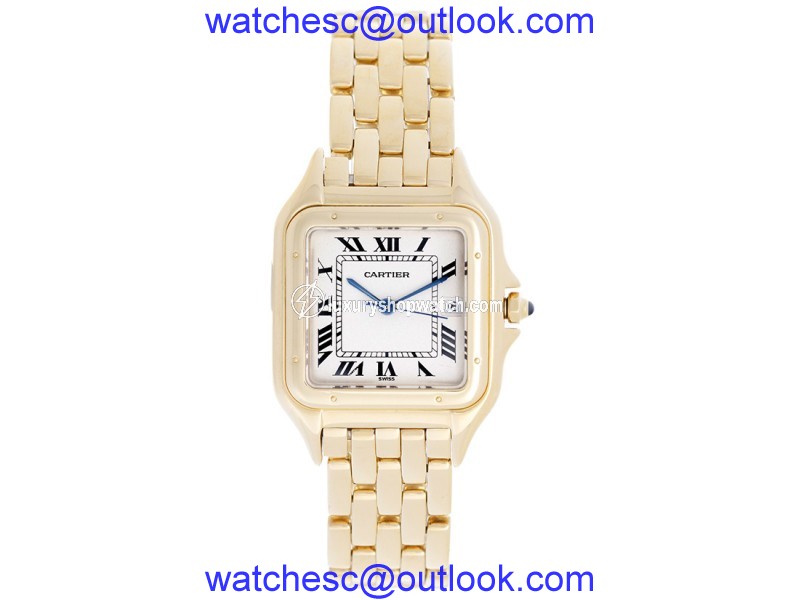 Cartier Panthere W25014B9 18K Yellow Gold Quartz 27mm Mens Watch Cartier