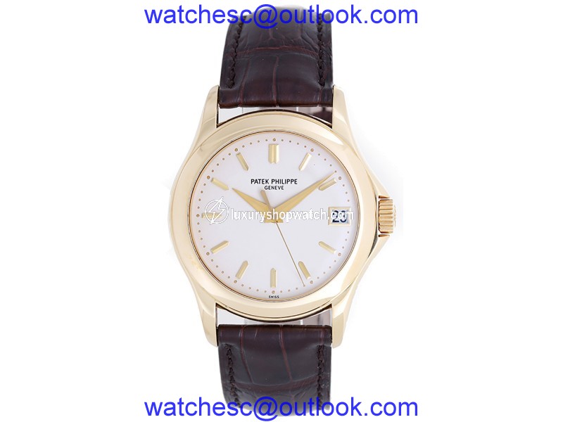 Patek Philippe Calatrava 5107 J 18k Yellow Gold Automatic 36mm Mens Watch Patek Philippe