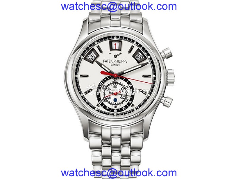 Patek Philippe 5960-1A Stainless Steel with Silver Dial 40.5mm Mens Watch Patek Phillipe