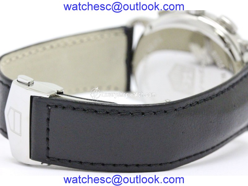 Tag Heuer Targ Florio Stainless Steel & Leather 40mm Watch Tag Heuer