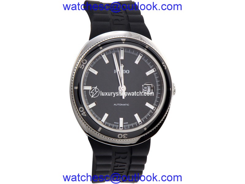 Rado D-Star R15959159 Stainless Steel / Silicone Automatic 42mm Mens Watch Rado