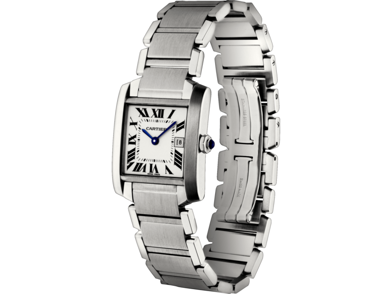 Cartier Tank Francaise W51011Q3 Stainless Steel 30.4mm Watch