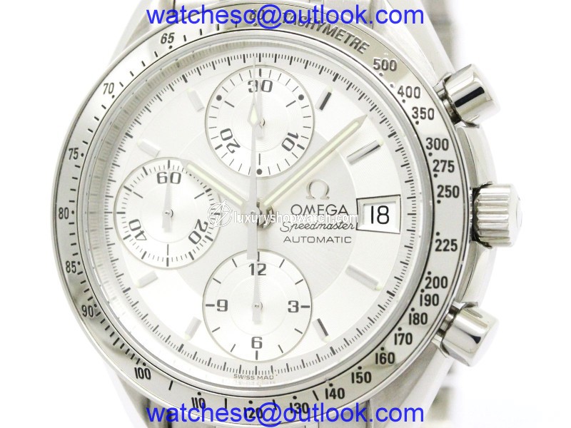 Omega Speedmaster 3513.30 Stainless Steel White Dial Automatic 39 mm Mens Watch Omega