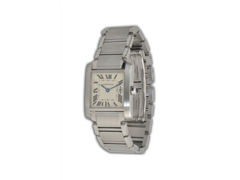 Cartier Tank Francaise W51011Q3 Stainless Steel 31mm Unisex Watch Cartier