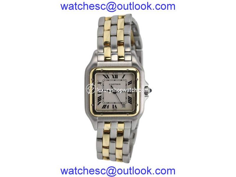 Cartier Panthere de Cartier 18K Yellow Gold & Stainless Steel 22mm Watch Cartier