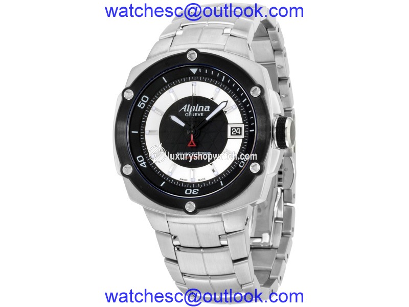 Alpina Avalanche Extreme AL525LBS3AE6B Stainless Steel Automatic 42mm Mens Watch Alpina