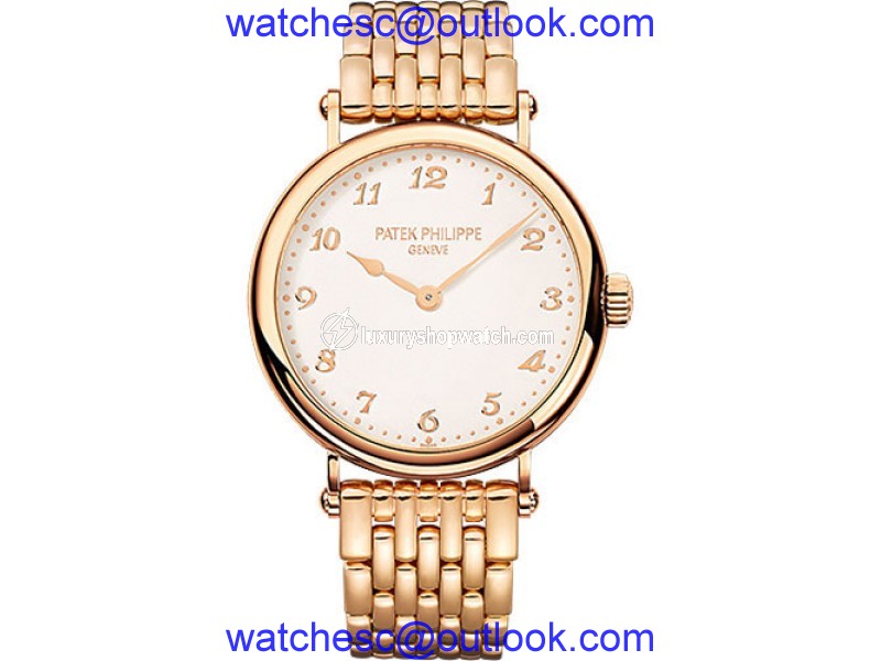 Patek Philippe Calatrava 7200/1R-001 18K Rose Gold 34.6mm Womens Watch Patek Phillipe