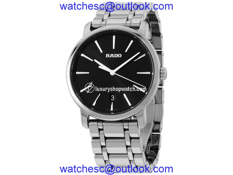 Rado Diamaster R14072177 Plasma Ceramic Automatic 42mm Mens Watch Rado