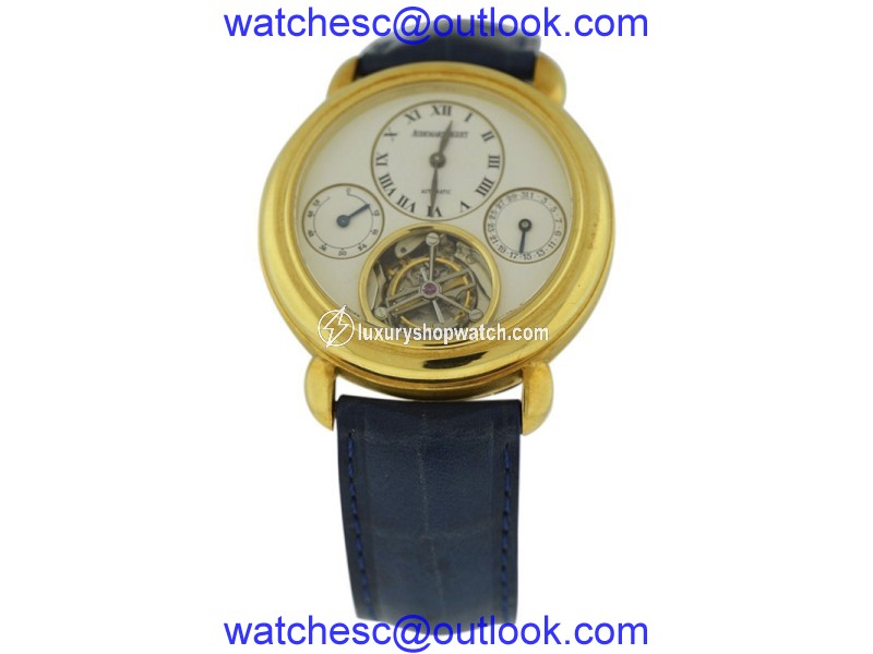 Audemars Piguet Jules Audemars 18K Yellow Gold & Leather 40mm Watch Audemars Piguet