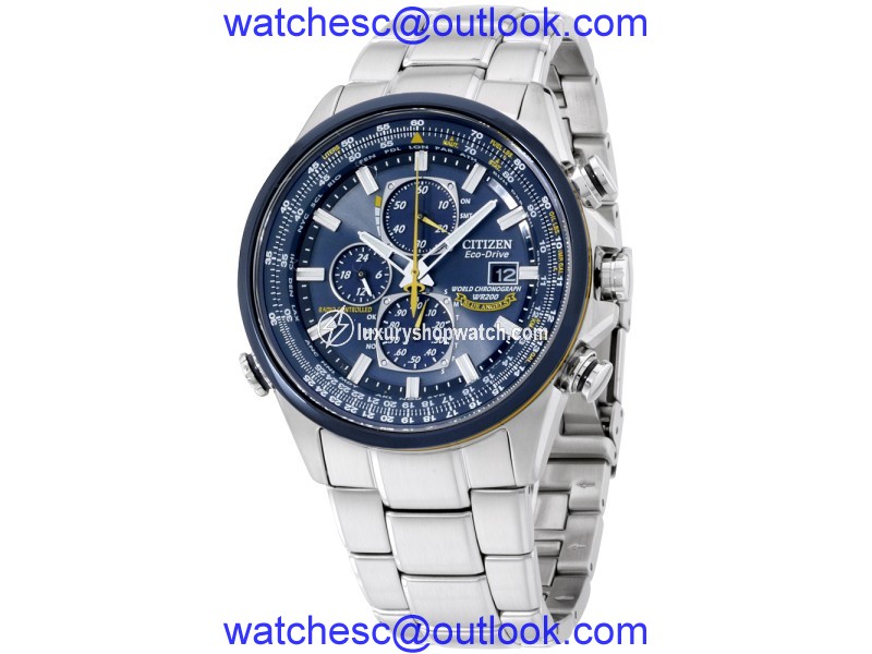 Citizen AT8020-54L Stainless Steel Quartz 43mm Mens Watch Citizen