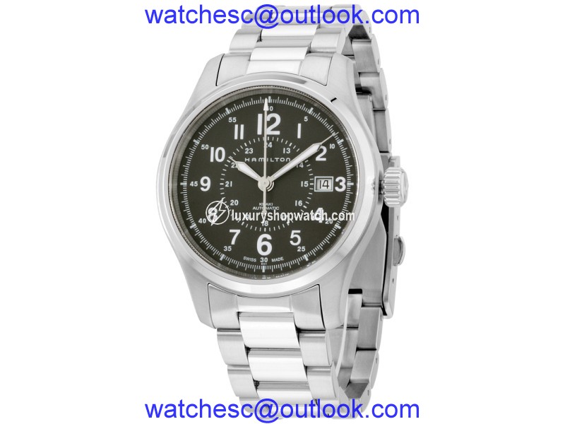 Hamilton Khaki Field H70595163 Grey Dial Stainless Steel Automatic Movement 40mm Mens Watch Hamilton