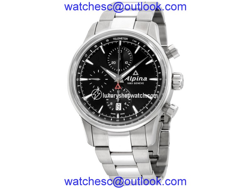 Alpina Alpiner AL750B4E6B Stainless Steel Automatic 42mm Mens Watch Alpina