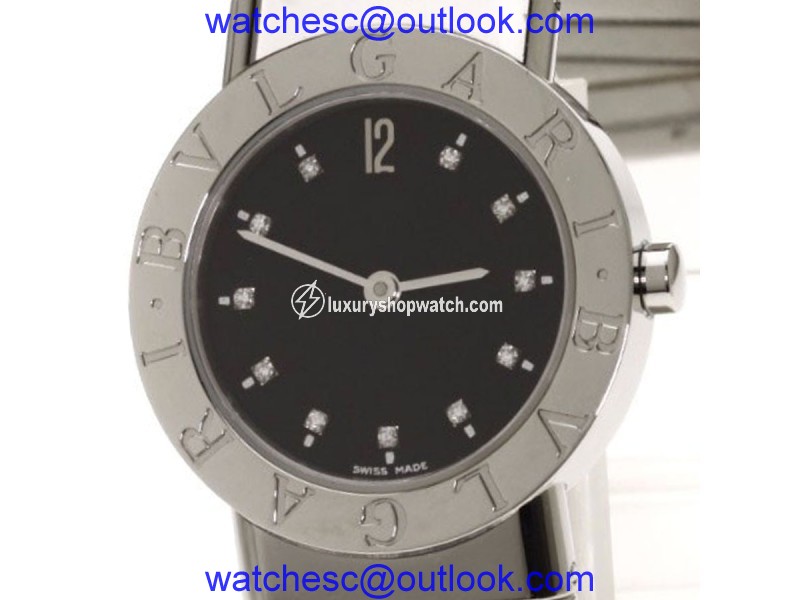 Bulgari BB262TS Stainless Steel Quartz 26mm Womens Watch Bulgari