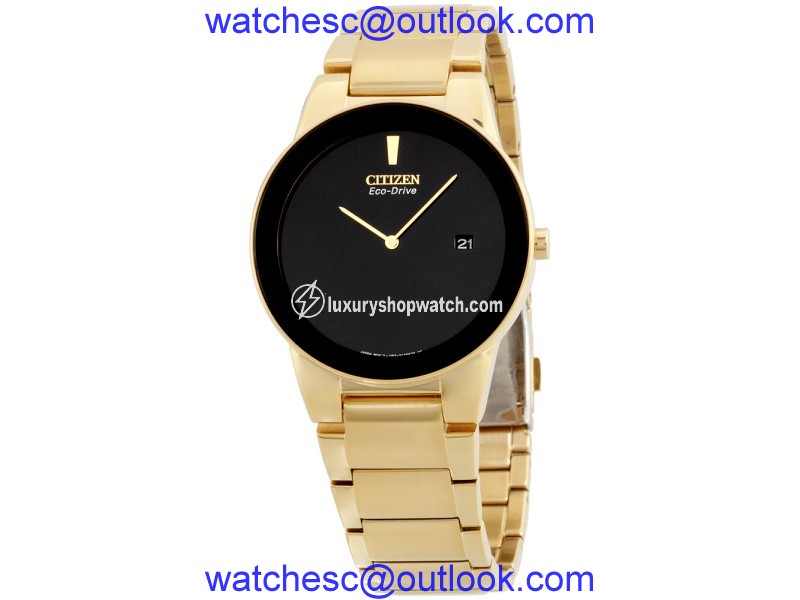 Citizen Axiom AU1062-56E Gold-Tone Stainless Steel 40mm Mens Watch Citizen