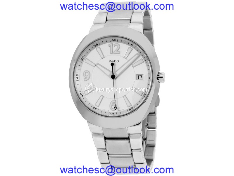 Rado D-Star R15943103 Stainless Steel Quartz 42mm Mens Watch Rado