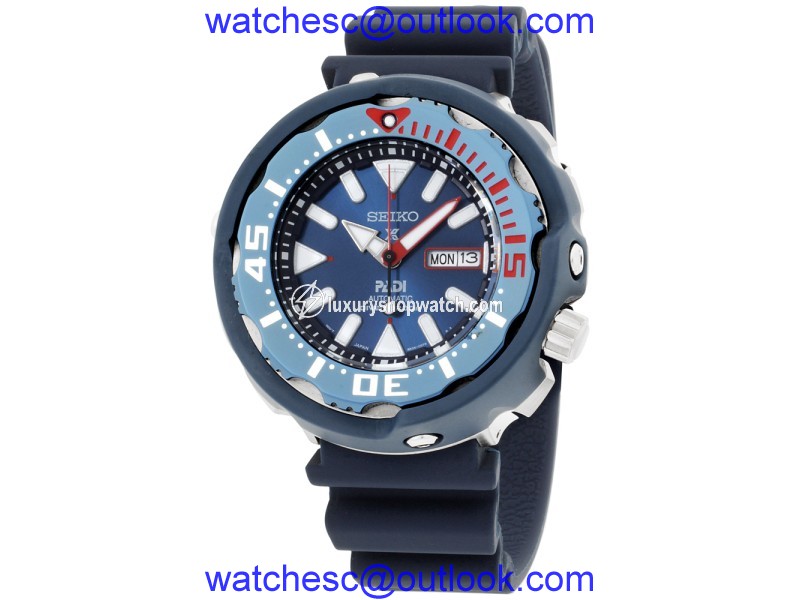 Seiko Prospex SRPA83 Stainless Steel & Silicone Automatic 50mm Mens Watch Seiko