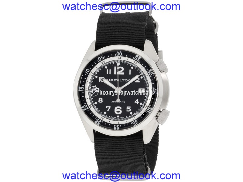 Hamilton H76455933 Khaki Aviation Automatic Stainless Steel 41mm Mens Watch Hamilton