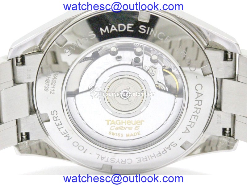 Tag Heuer Carrera WAS2112 Stainless Steel Automatic 39mm Mens Watch Tag Heuer