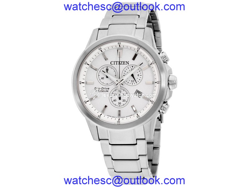 Citizen AT234056A Stainless Steel with Silver Dial 41mm Mens Watch Citizen