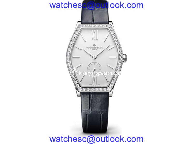 Vacheron Constantin Malte 81515/000G-9891 18K White Gold with Silver Dial 28.40 Womens Watch Vacheron Constantin