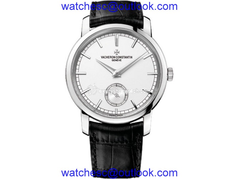 Vacheron Constantin Traditionnelle 82172000G-9383 18K White Gold with Silver Dial 38mm Mens Watch Vacheron Constantin