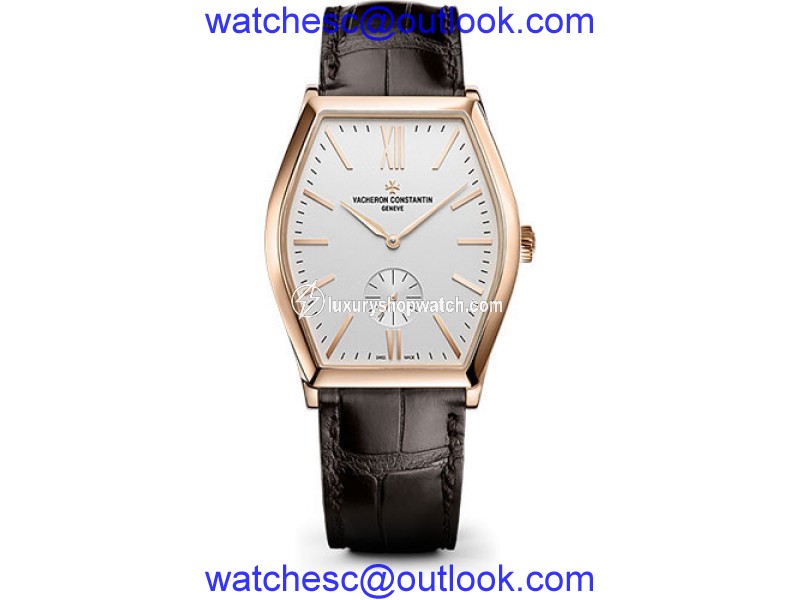 Vacheron Constantin Malte 82230/000R-9963 18K Pink Gold with Silver Dial 36.70mm Mens Watch Vacheron Constantin
