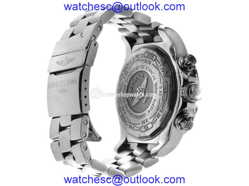 Breitling Super Avenger Stainless Steel Mens Watch Breitling